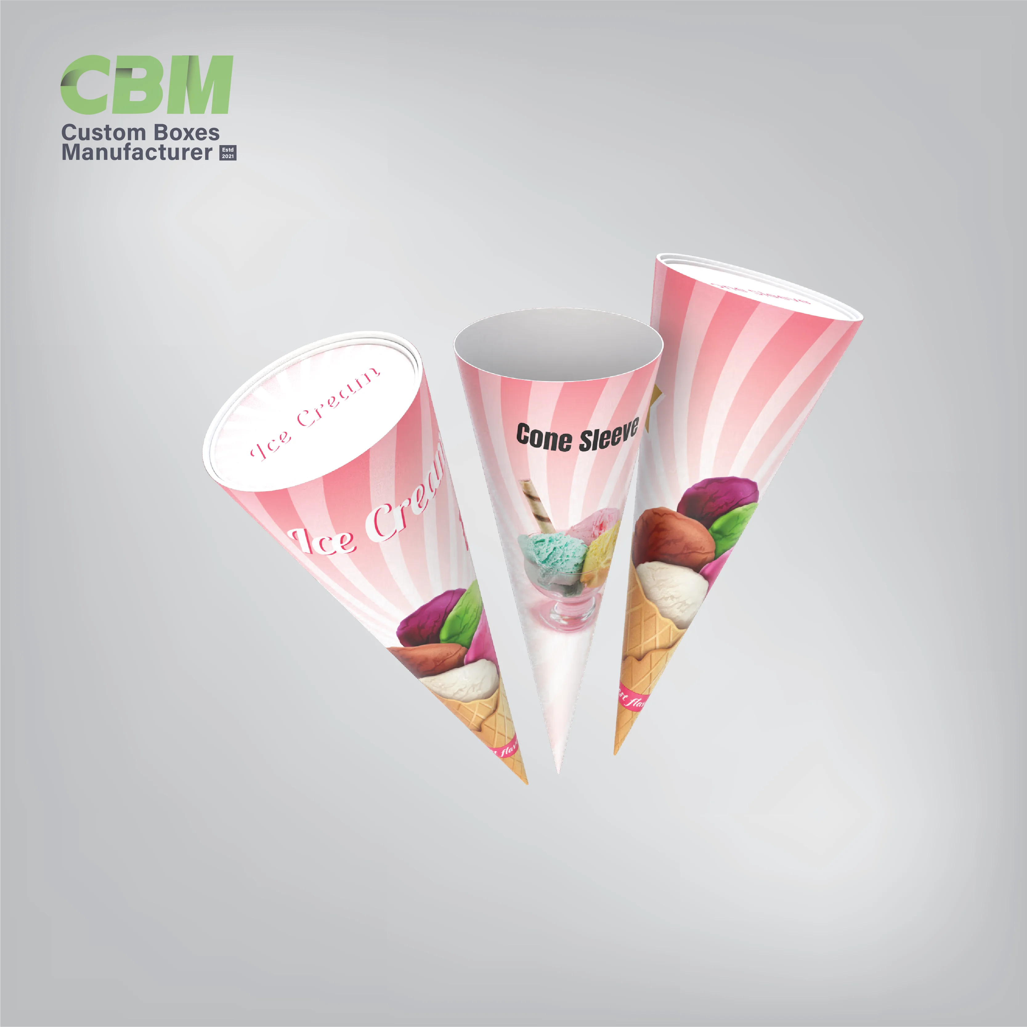 cone-sleeve-packaging-with-logo